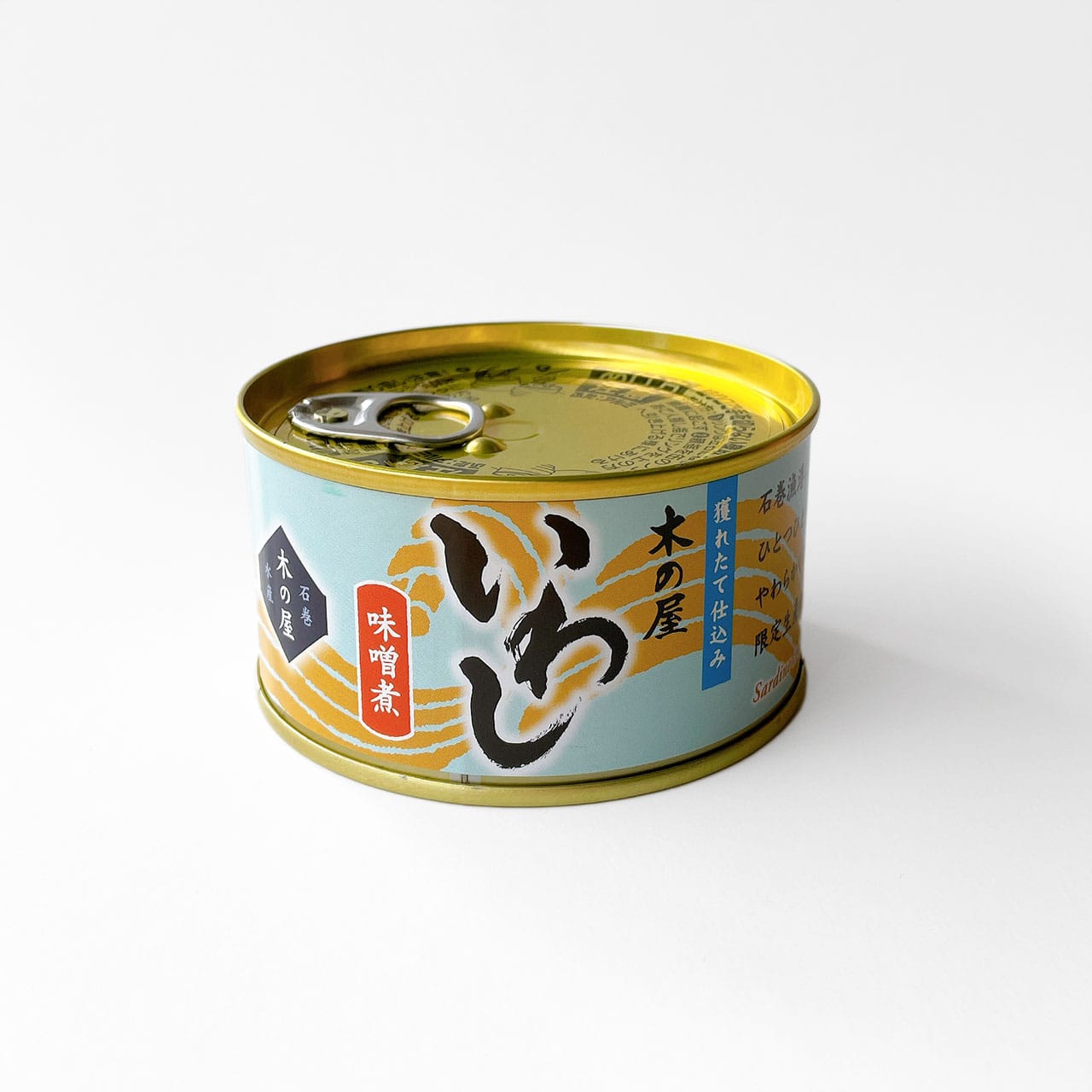 蔵マルシェおすすめ食材の宮城県・石巻『いわし缶　味噌味』