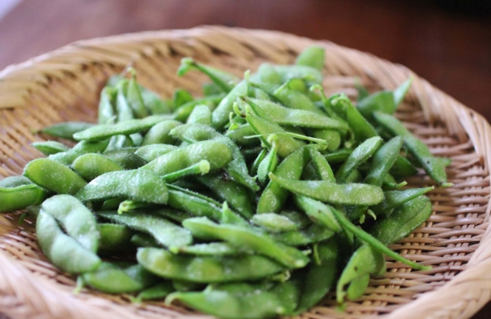 蔵マルシェおすすめ食材の茶豆