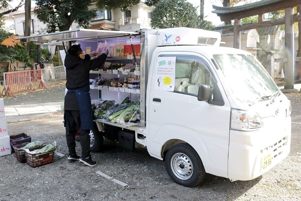 東京蔵屋敷.comの移動販売（蔵マルシェ）の仕事
