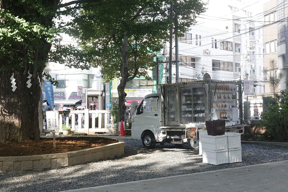 東京蔵屋敷.comの移動販売（蔵マルシェ）の仕事